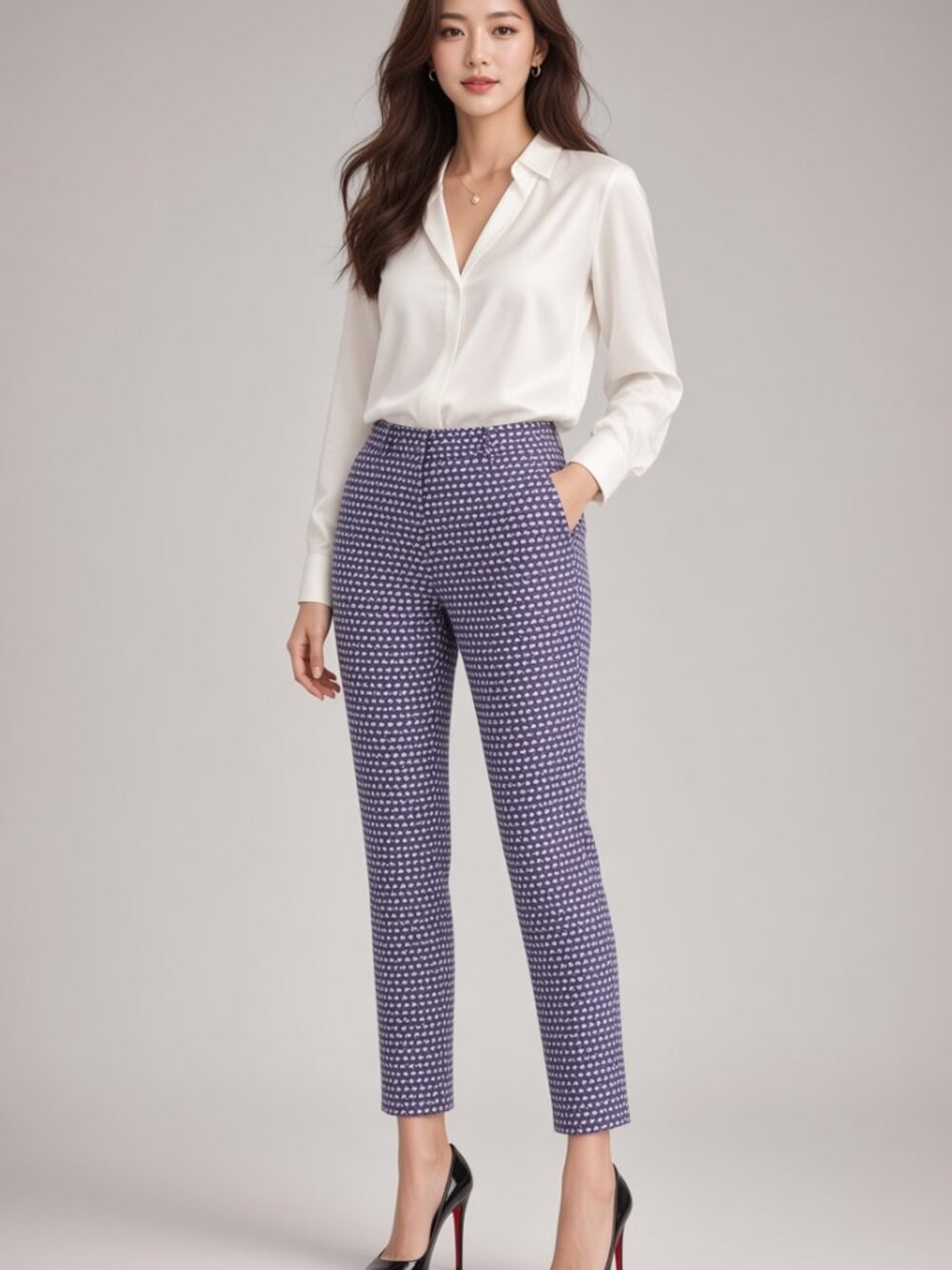 New J. Crew Cafe Capri Metallic Navy Blue Tweed Straight Ankle Crop Pants Sz S
